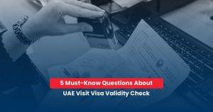 UAE visit visa validity check