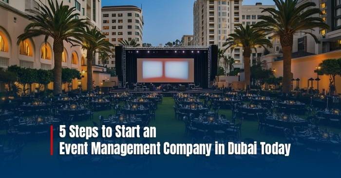 start an event management company in dubai