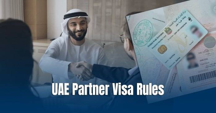 uae partner visa rules