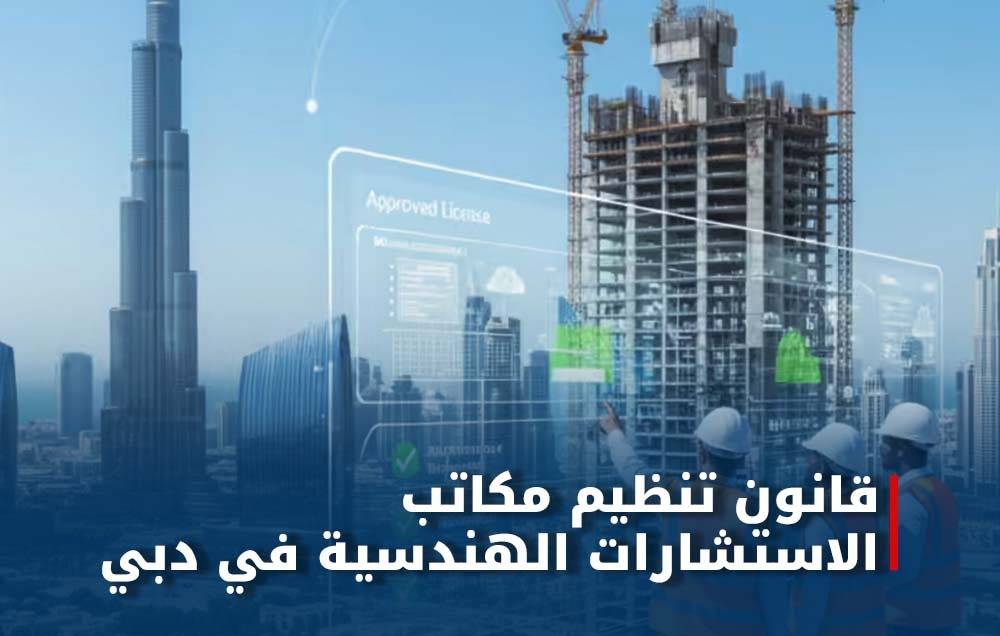 قانون تنظيم مكاتب الاستشارات الهندسية في دبي